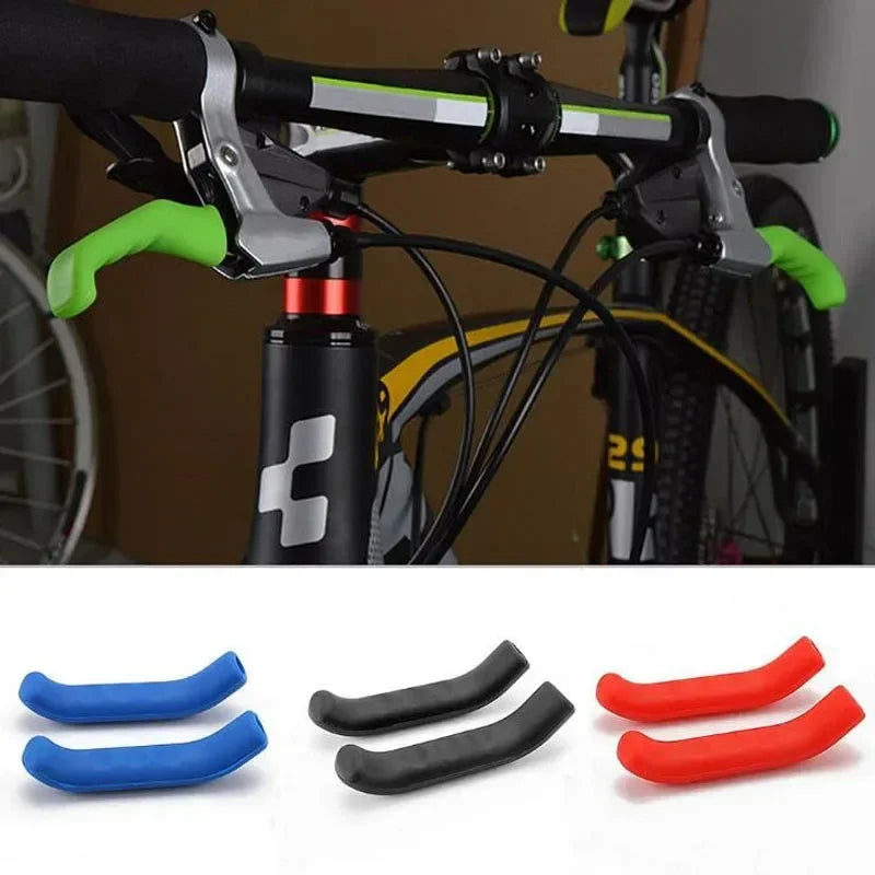 1/2/3Pair Bike Brake Lever Protective Silicone Bicycle Lever Grips Bicycle Brake Handle Cover Bicycle Accessories