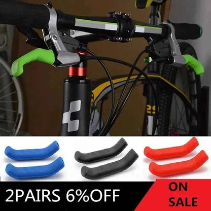 1/2/3Pair Bike Brake Lever Protective Silicone Bicycle Lever Grips Bicycle Brake Handle Cover Bicycle Accessories
