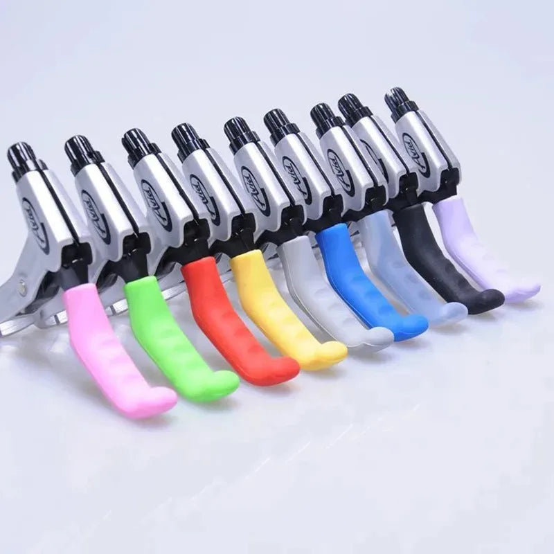 1/2/3Pair Bike Brake Lever Protective Silicone Bicycle Lever Grips Bicycle Brake Handle Cover Bicycle Accessories