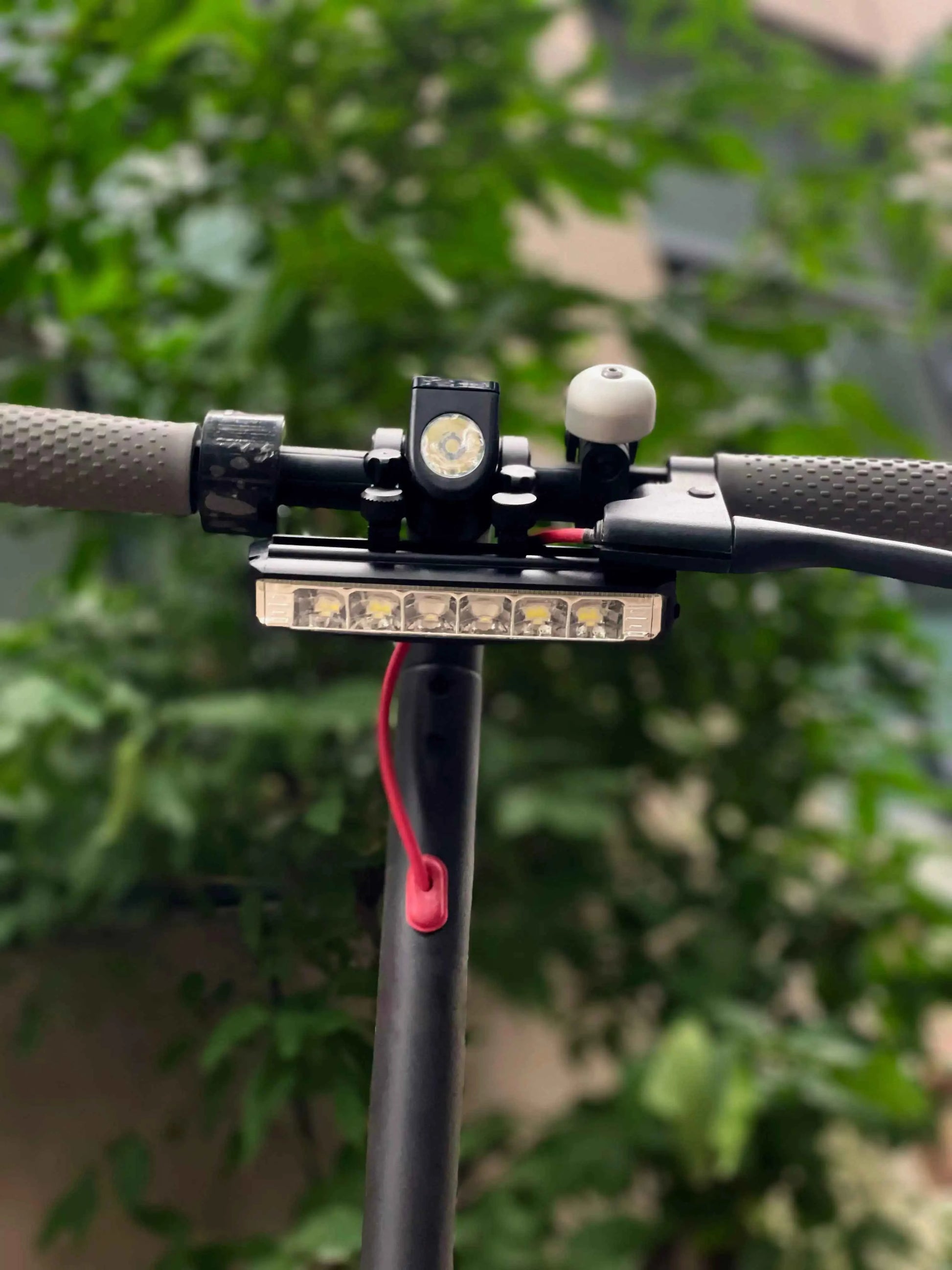 Front LED Light For Xiaomi Ninebot Electric Scooter 2000mAh 4000mAh Waterproof Flashlight USB Charging Bicycle Cycling Lamp